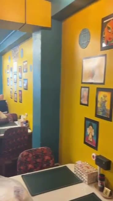 Inside our dining room