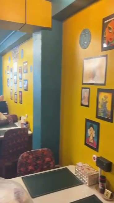 Inside our dining room